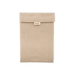 Portabocadillos Koala Eco Friendly Beige Textil 26 x 17,5 cm A rayas (12 Unidades)