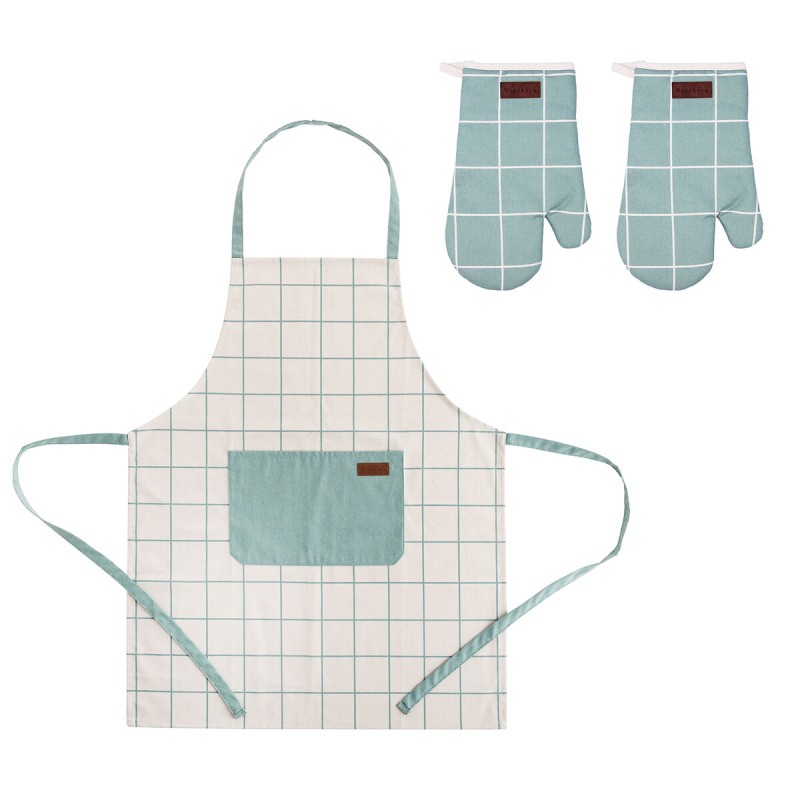 Set de Cocina Vinthera Okapi Bicolor Textil 3 Piezas