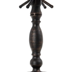 Candelabro Negro Metal 42 x 42 x 42 cm