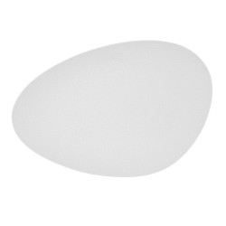 Bandeja de Aperitivos Bidasoa Fosil Blanco Ceru00e1mica Alu00famina Ovalada 39,1 x 26,3 x 3,4 cm (4 Unidades)