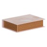 Caja Decorativa Lona 24 x 18 x 6 cm DMF (2 Piezas)