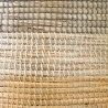 Juego de Cestos 38 x 38 x 50 cm Natural Gris Fibra natural (2 Piezas)