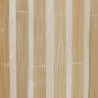 Portavelas Beige Bambú Madera MDF 10,5 x 10,5 x 21 cm