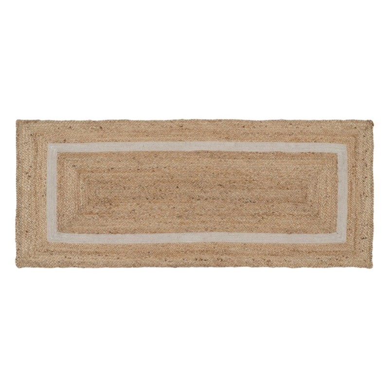 Alfombra Natural Blanco Yute 170 x 70 cm