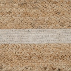 Alfombra Natural Blanco Yute 170 x 70 cm