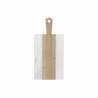 Tabla de cortar DKD Home Decor Blanco Natural Bambu00fa Mu00e1rmol Plu00e1stico Rectangular 38 x 18 x 1 cm