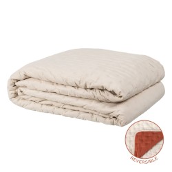 Colcha 270 x 280 cm Beige...