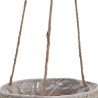 Juego de Cestos Natural Gris Fibra natural 20 x 20 x 27 cm (3 Piezas)