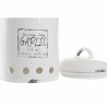 Bote DKD Home Decor 17,7 x 17,7 x 26 cm Blanco Dolomita Ajo