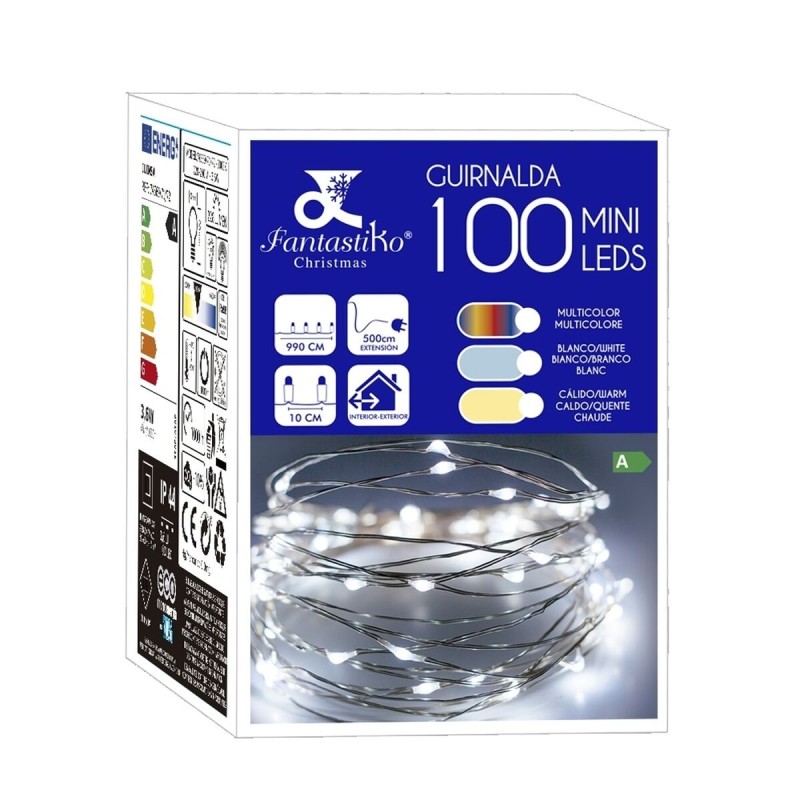 Tira de luces LED Multicolor 3,6 W 15 m