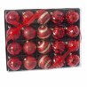 Bolas de Navidad Rojo Plástico 6 x 6 x 6 cm (20 Unidades)