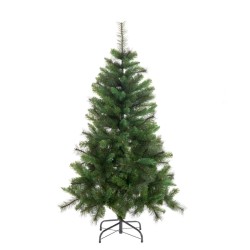 Árbol de Navidad Verde PVC Metal Polietileno 150 cm