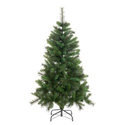 Árbol de Navidad Verde PVC Metal Polietileno 180 cm