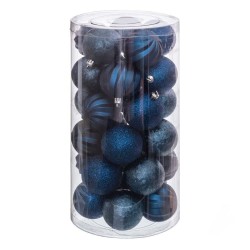 Bolas de Navidad Azul...