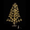 Árbol de Navidad Dorado Metal Plástico 90 cm