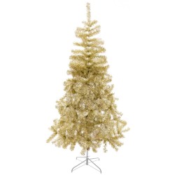 Árbol de Navidad Dorado Metal Plástico 240 cm