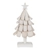 Árbol de Navidad Blanco Madera de Paulonia Árbol 31 x 25 x 60 cm