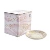 Tetera DKD Home Decor Cristal Porcelana Rosa Transparente Blanco Verde (2 Unidades)