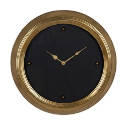 Reloj de Pared Negro Dorado...