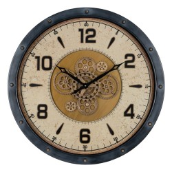 Reloj de Pared Negro Dorado...