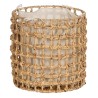 Juego de Cestos Beige Crema Fibra natural 45 x 45 x 45 cm (3 Unidades)