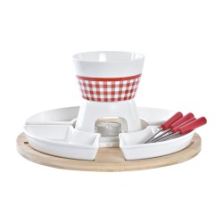 Fondue DKD Home Decor Rojo...