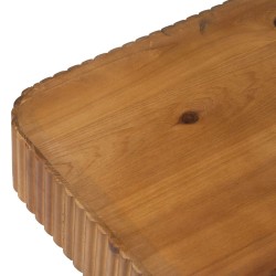 Consola Marrón Negro Madera Hierro 100 x 40 x 70 cm