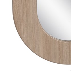 Espejo de pared Natural Cristal Madera MDF 50 x 2,2 x 85 cm