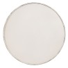 Mesita Auxiliar Crema Hierro 80 x 80 x 75 cm