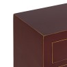 Mesita de Noche ORIENT Teja Madera de abeto Madera MDF 45 x 30 x 66 cm