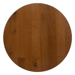 Mesa Negro Natural Madera MDF 60 x 60 x 75 cm