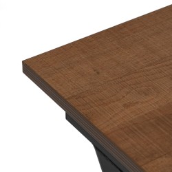 Escritorio Madera MDF Natural 120 x 60 x 75 cm