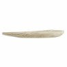 Bandeja de Aperitivos DKD Home Decor Marru00f3n claro Natural Corazu00f3n Tropical 35 x 24 x 4 cm