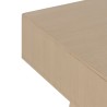 Consola Natural Madera de pino Madera MDF 90 x 35 x 75 cm