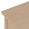 Consola Natural Madera de pino Madera MDF 90 x 30 x 81 cm