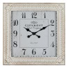 Reloj de Pared Blanco Hierro 60 x 60 x 6,5 cm