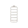 Botellero DKD Home Decor Metal Blanco (39 x 9,5 x 102,5 cm)