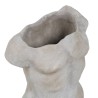 Macetero Gris Cemento Busto 20,5 x 13 x 29 cm