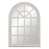 Espejo de pared Blanco Cristal Madera de Paulonia Ventana 73,7 x 3,6 x 104 cm