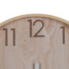 Reloj de Pared Natural Madera 60 x 60 x 5,5 cm