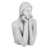 Busto Arcilla Mujer 35,5 x 27 x 55 cm