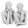 Busto Arcilla Mujer 35,5 x 27 x 55 cm