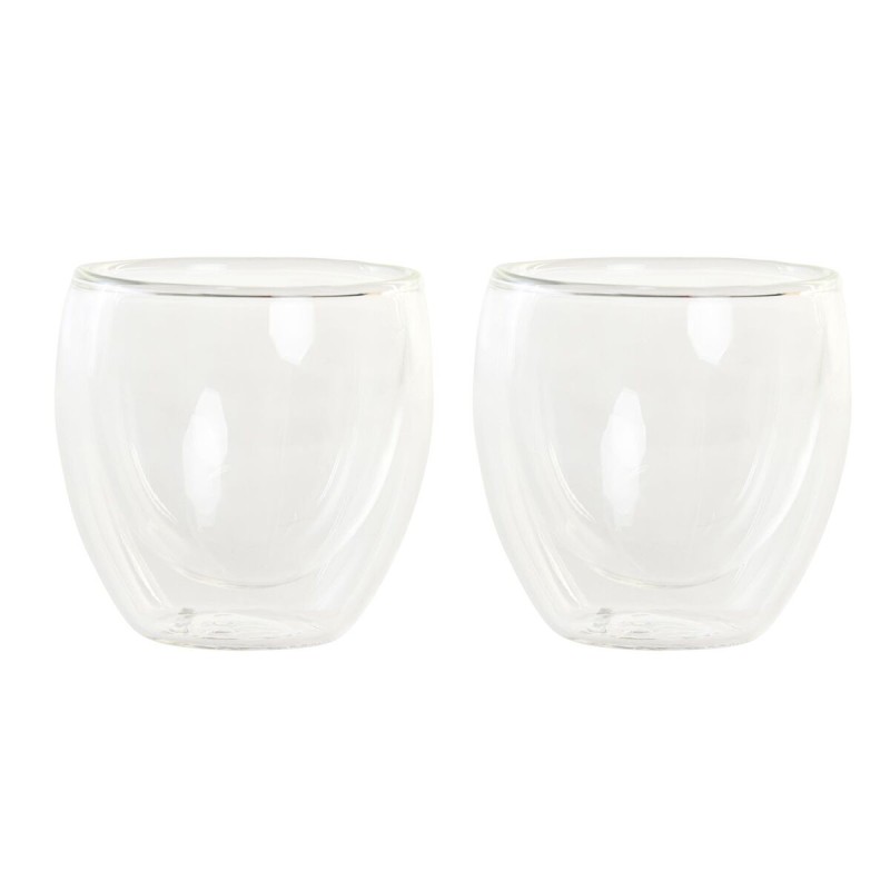 Set de Vasos DKD Home Decor 100 ml 6,7 x 6,7 x 6,4 cm