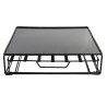 Organizador de Cu00e1psulas de Cafu00e9 DKD Home Decor 28,7 x 32 x 7 cm Negro Metal