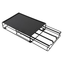 Organizador de Cu00e1psulas de Cafu00e9 DKD Home Decor 21 x 31 x 7,5 cm Negro Metal