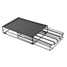 Organizador de Cu00e1psulas de Cafu00e9 DKD Home Decor 21 x 31 x 7,5 cm Negro Metal