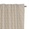 Cortina Beige Estampado 140 x 270 cm