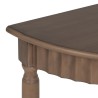 Consola Marrón Madera de pino Madera MDF 71 x 30 x 71 cm