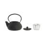 Tetera DKD Home Decor Negro Acero Inoxidable Blanco (2 Unidades)