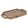 Tabla de cortar DKD Home Decor 40 x 25 x 2 cm Marru00f3n Acacia